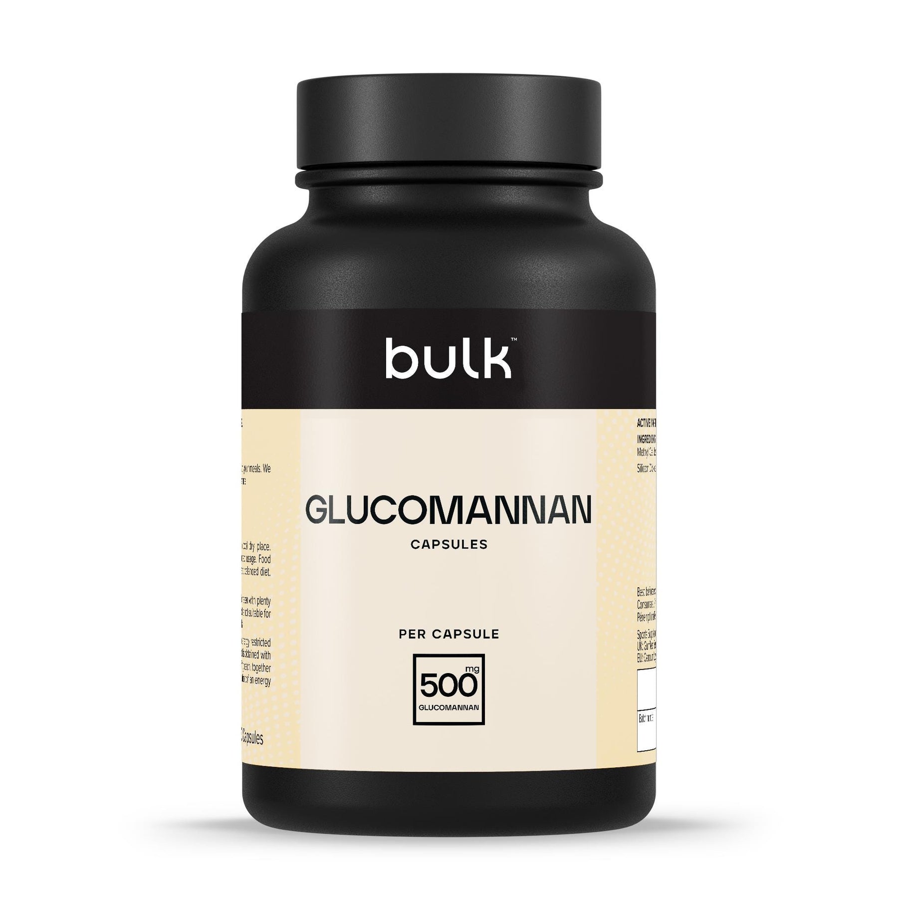 Glucomannano (Konjac) in compresse da 500mg