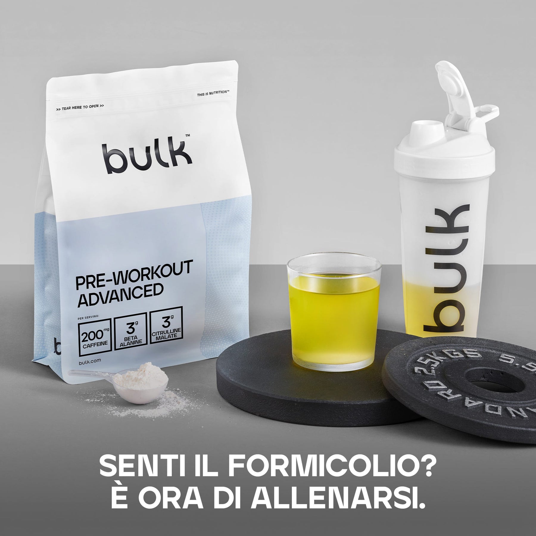 Pre-workout completo AVANZATO