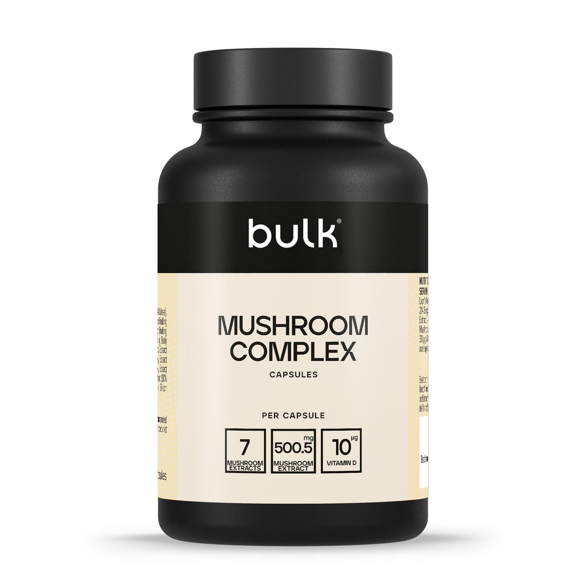 Complesso di funghi in capsule