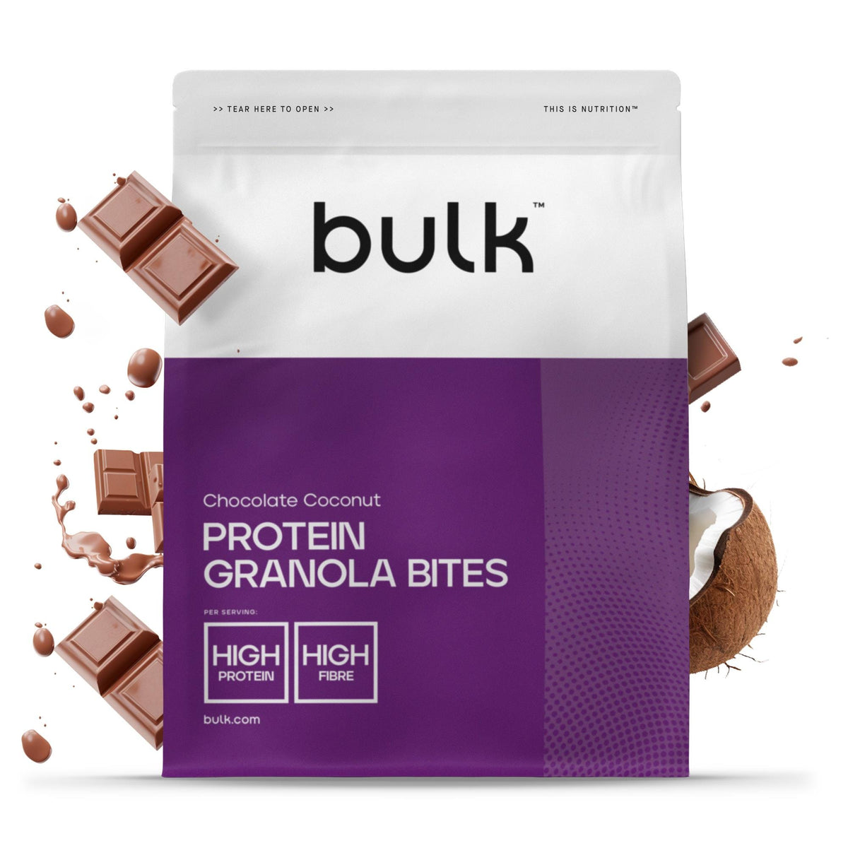 Bites di granola proteici