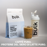 Caffè con proteine del siero di latte