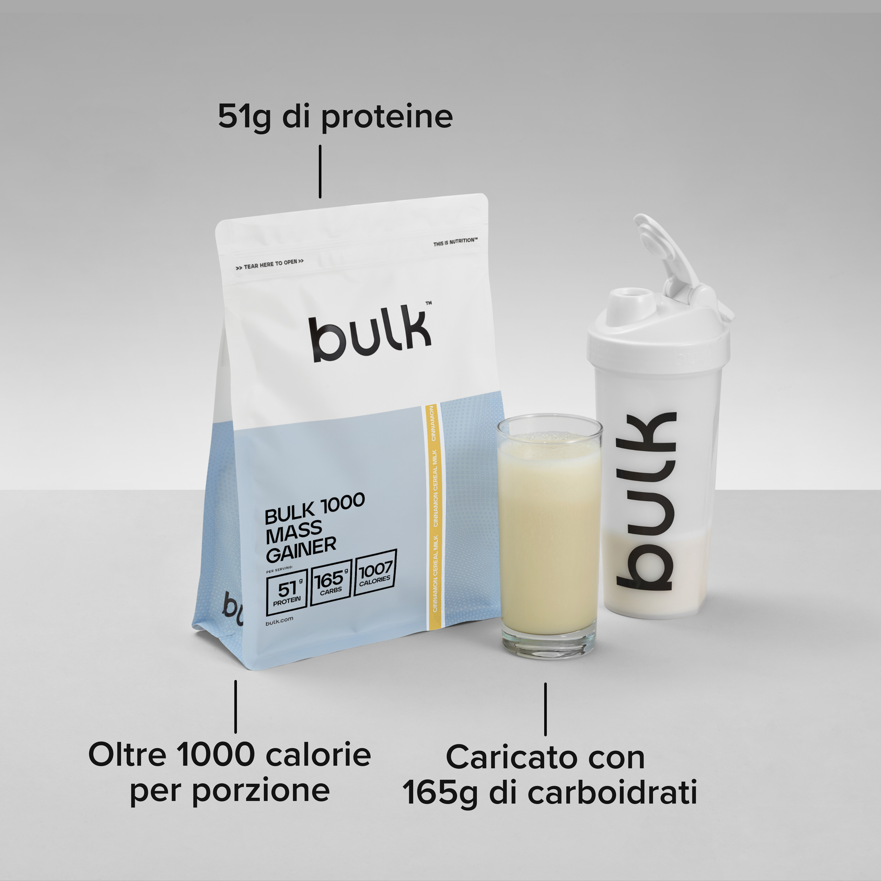 Bulk 1000 Mass Gainer