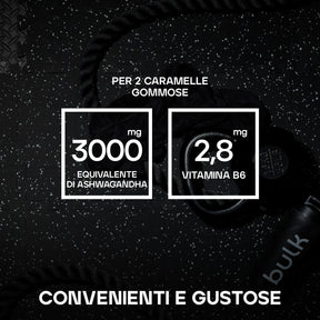 Caramelle gommose a base di Ashwagandha