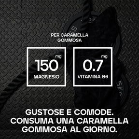 Caramelle Gommose a Base di Magnesio